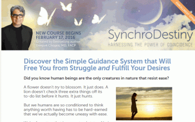 Deepak Chopra – SynchroDestiny Course