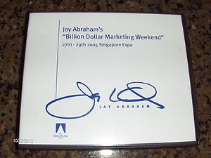 Jay Abraham – Billion Dollar Marketing Weekend