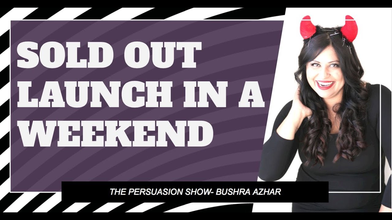 Bushra Azhar – Sold Out Launch Bushra Azhar – Sold Out Launch