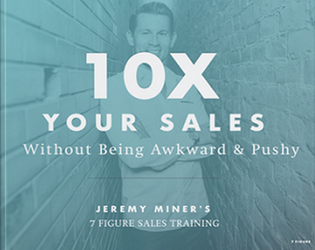 Jeremy Miner – 7 Figure Sales Training – Elite 8 Week Sales Training Program