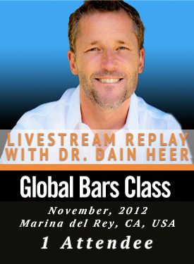 Dain Heer – Global Access Bars® Class – November 2012 – Marina del Rey