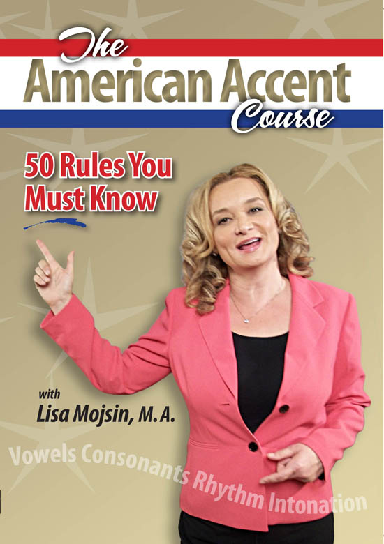 Lisa Mojsin - The American Accent Course DVD - 50 Rules You Must Know