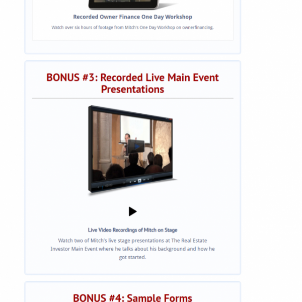 Mitch Stephen – Art of Owner Finance Pro 2.0 Archived Weekly Group Coaching Download