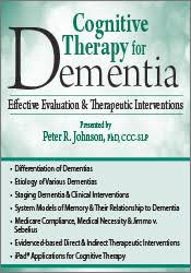 Peter R. Johnson – Cognitive Therapy for Dementia Download