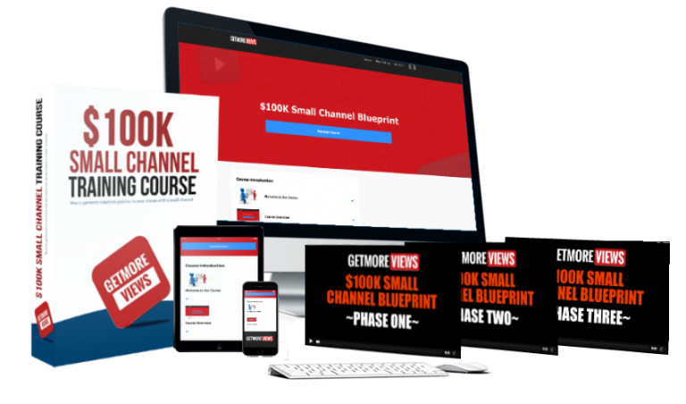 $100K Youtube Small Channel Blueprint Download