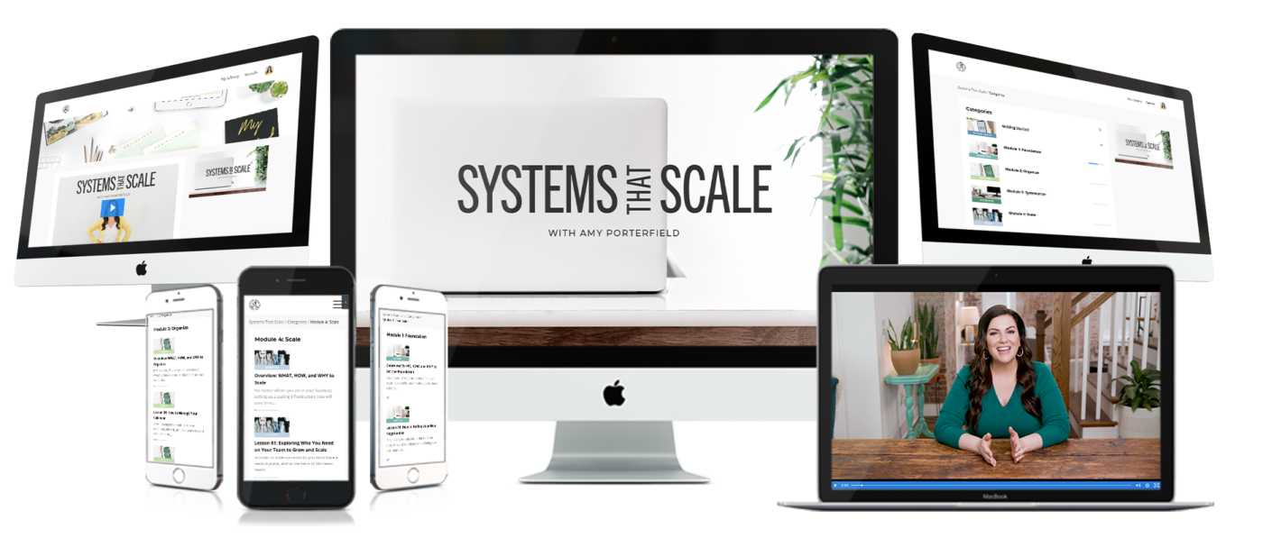 Amy Porterfield Systems That Scale Supporting Your Learning and