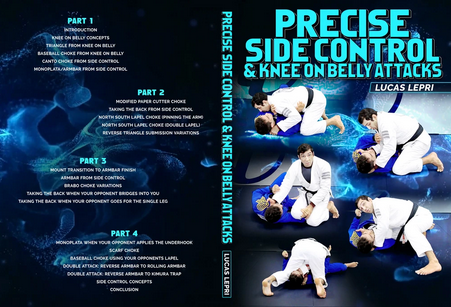 Lucas Lepri – Precise Side Control & Knee On Belly Attacks
