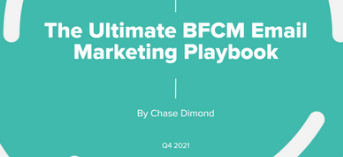 Chase Dimond - The Ultimate BFCM Email Marketing Playbook