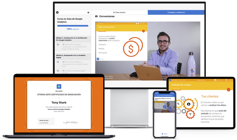 Juan Lombana Google Expert en marketing - Curso en línea de Google Analytics