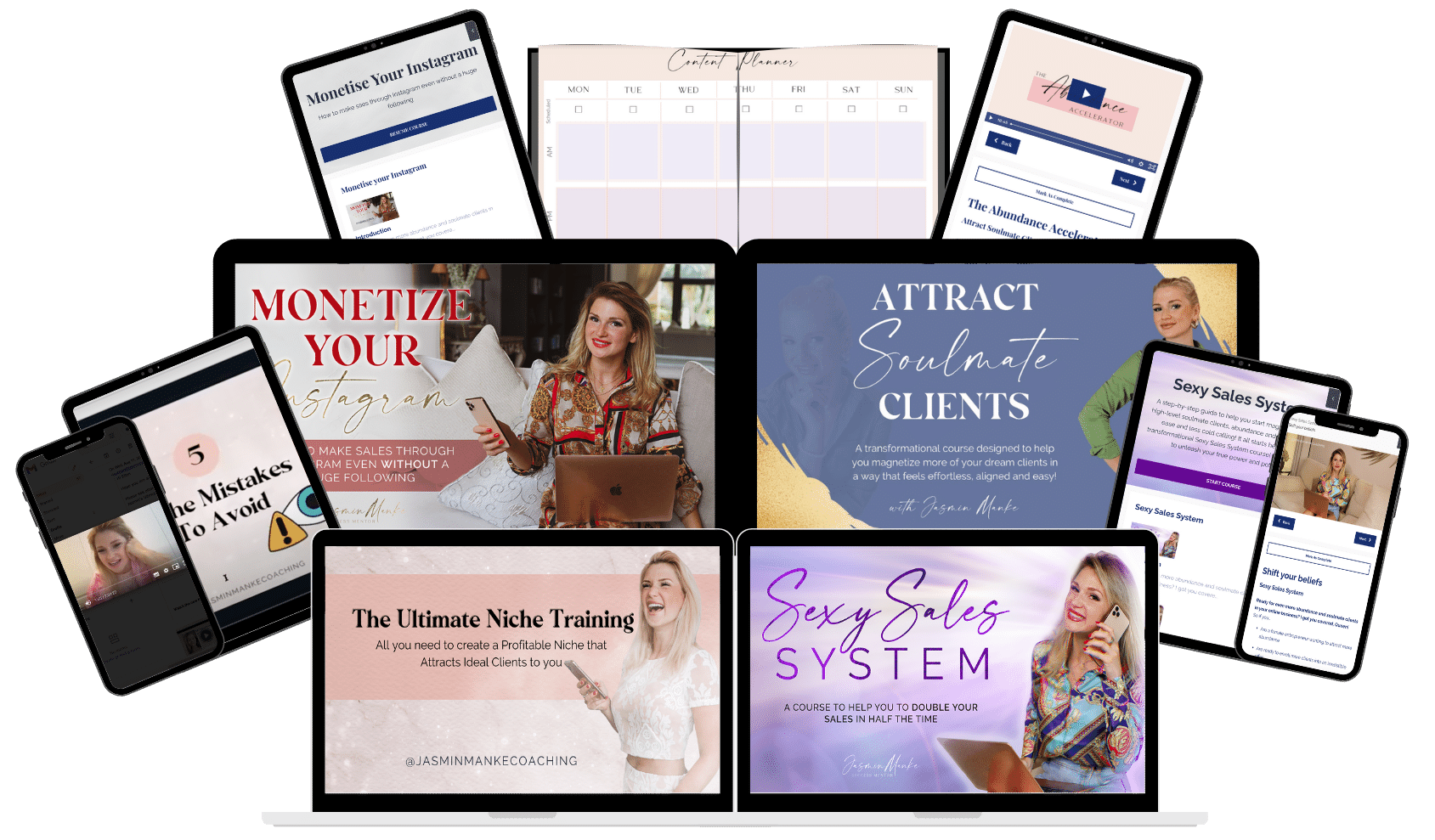 Jasmin Manke – All in one course bundle