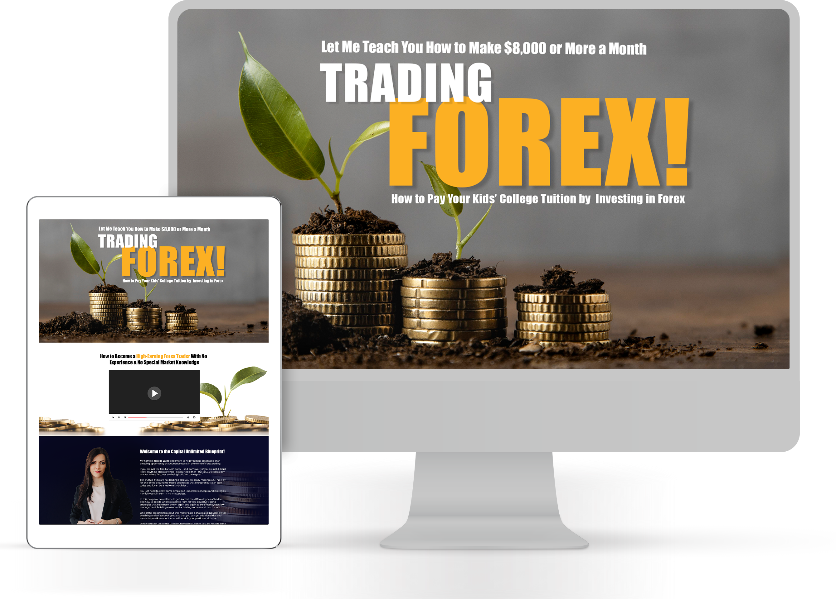 Jessica Laine - Jess Invest Total Forex Course