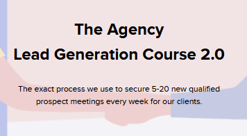  Dan Englander - The Agency Lead Generation Course 2.0