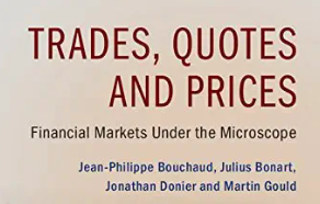 Jean-Philippe Bouchaud – Trades, Quotes and Prices Jean-Philippe Bouchaud – Trades, Quotes and Prices