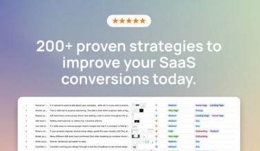 Gene Maryushenko – SaaS Conversion Strategies Database