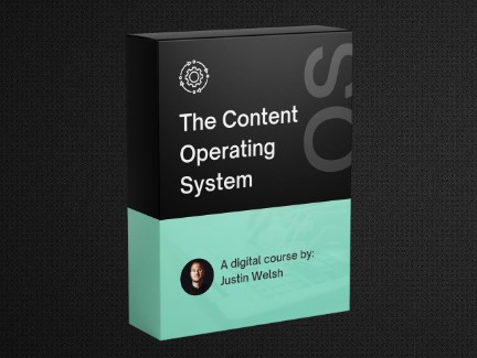 Justin Welsh The Content Operating System