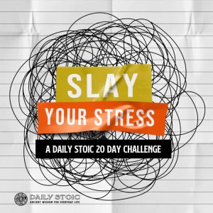 Ryan Holiday - Daily Stoic - Slay Your Stress A Daily Stoic 20 Day Challenge (2022)