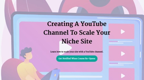 Shawna Newman YouTube for Niche Sites