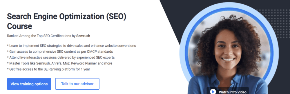 Simplilearn – Advanced Search Engine Optimization (SEO) Program