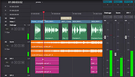 Lesson 28: Basic Audio Mixing in Fairlight