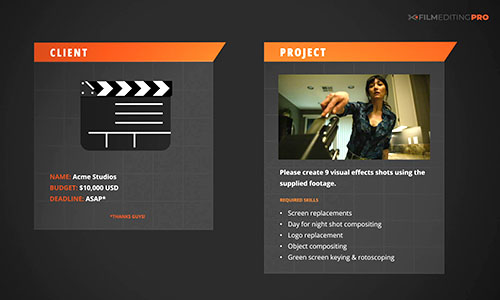 Lesson 4: Project Brief - Green Screens, Tracking & Monsters...Oh My!