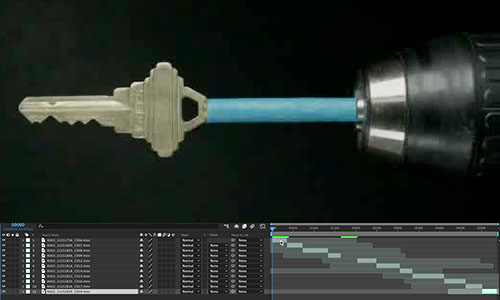 Lesson 34: Importing Keys Footage Into AE & Creating a Looping Video