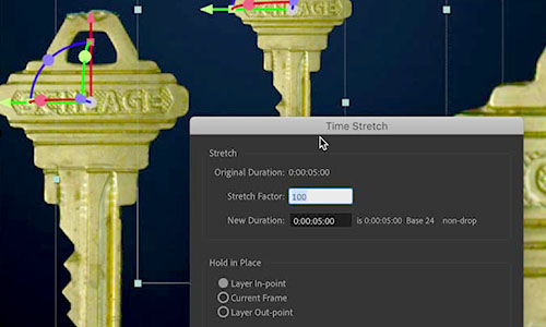 Lesson 38: VFX Shot 1: Building the Falling Keys Composition