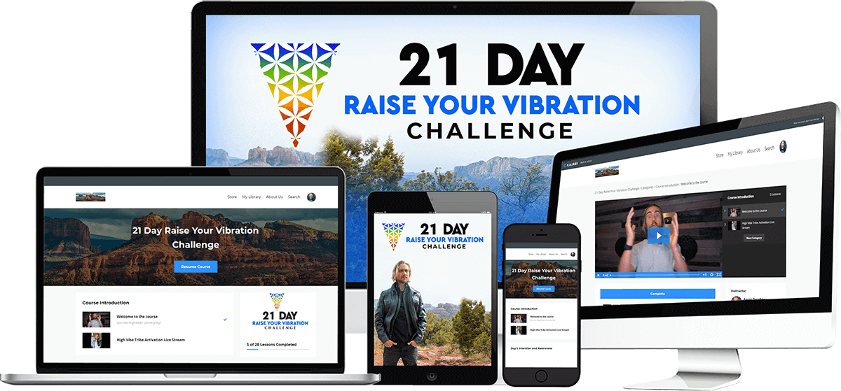 Aaron Doughty – 21 Day Raise Your Vibration Challenge (Bonuses Included)