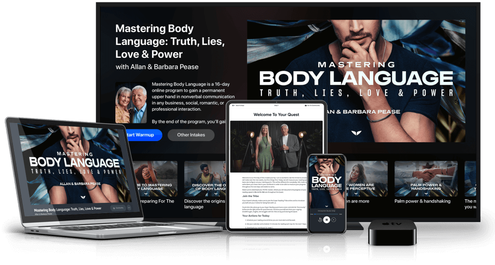 Allan & Barbara Pease – Mastering Body Language (MindValley)