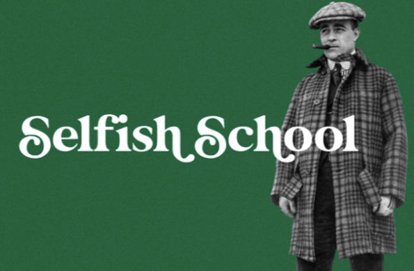 Ash Ambirge – Selfish School 2023