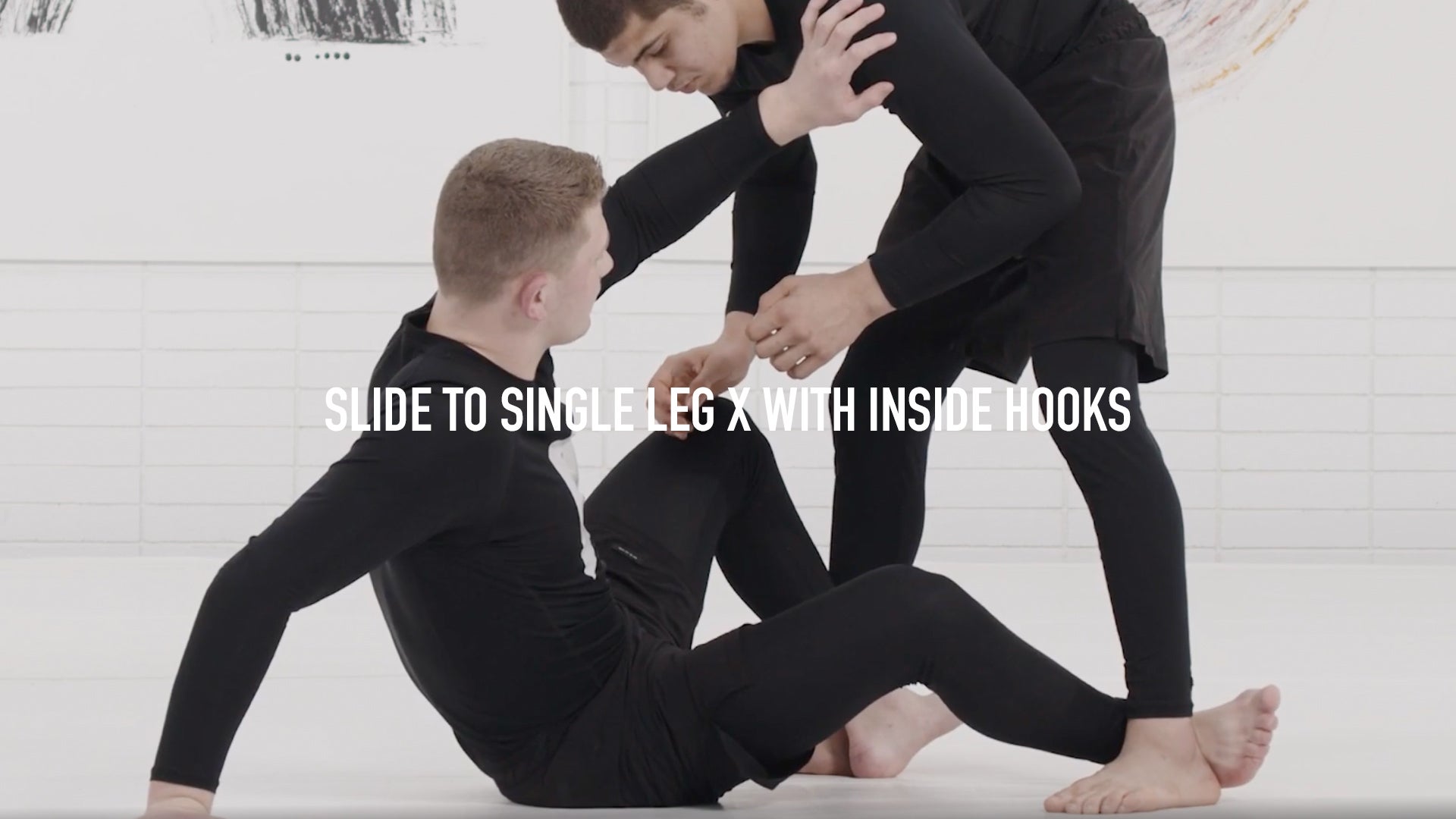 Slide to Single Leg X with Inside Hooks