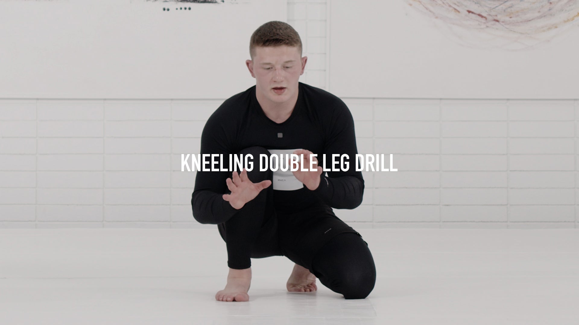 Solo Drill: Kneeling Double Leg Drill