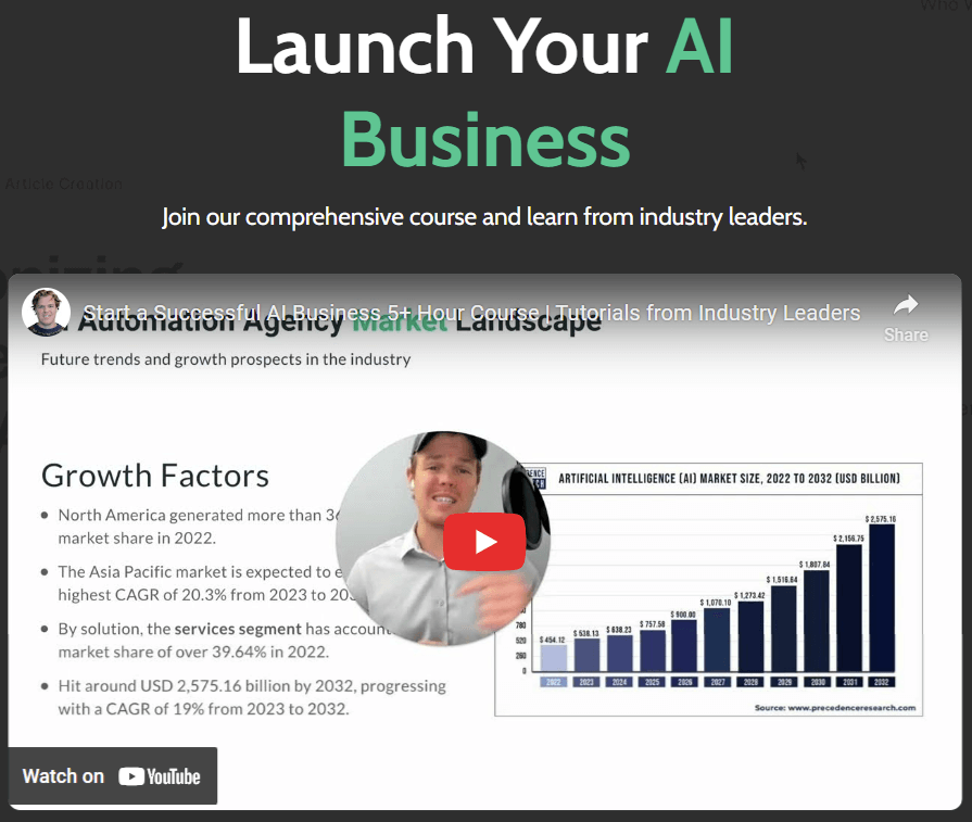 Corbin ai - Start a Successful AI Automation Agency