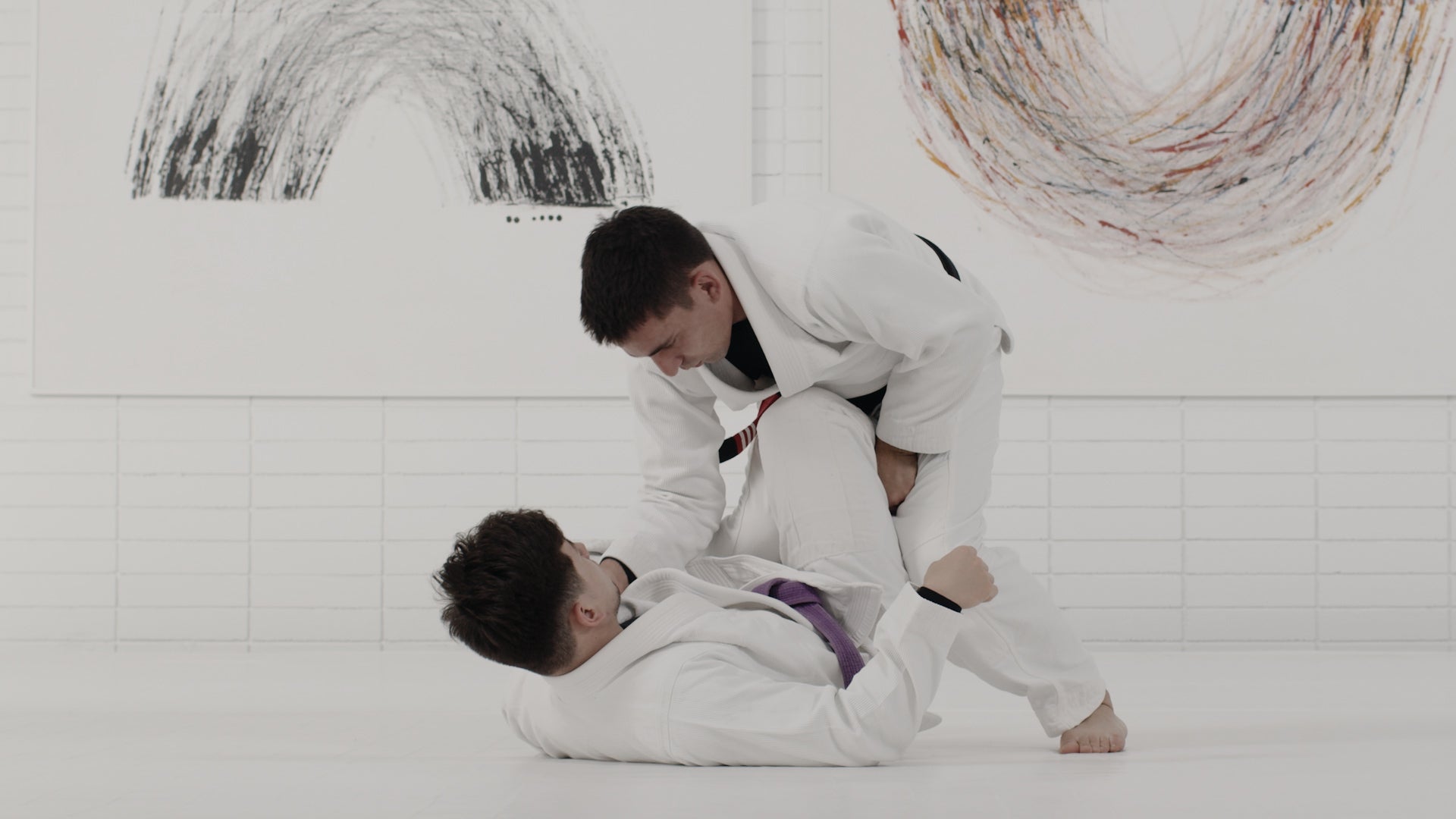 Leg Weave Guard Pass