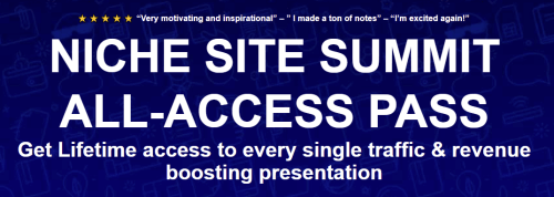 Jon Dykstra –  Niche Site Summit Recordings