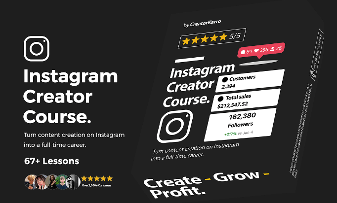 Karolis Piliponis – Instagram Creator Course (Ultimate Bundle)