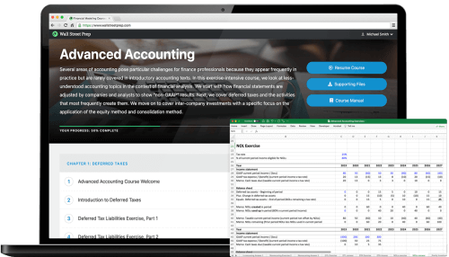 Matan Feldman – Wall Street Prep – Advanced Accounting