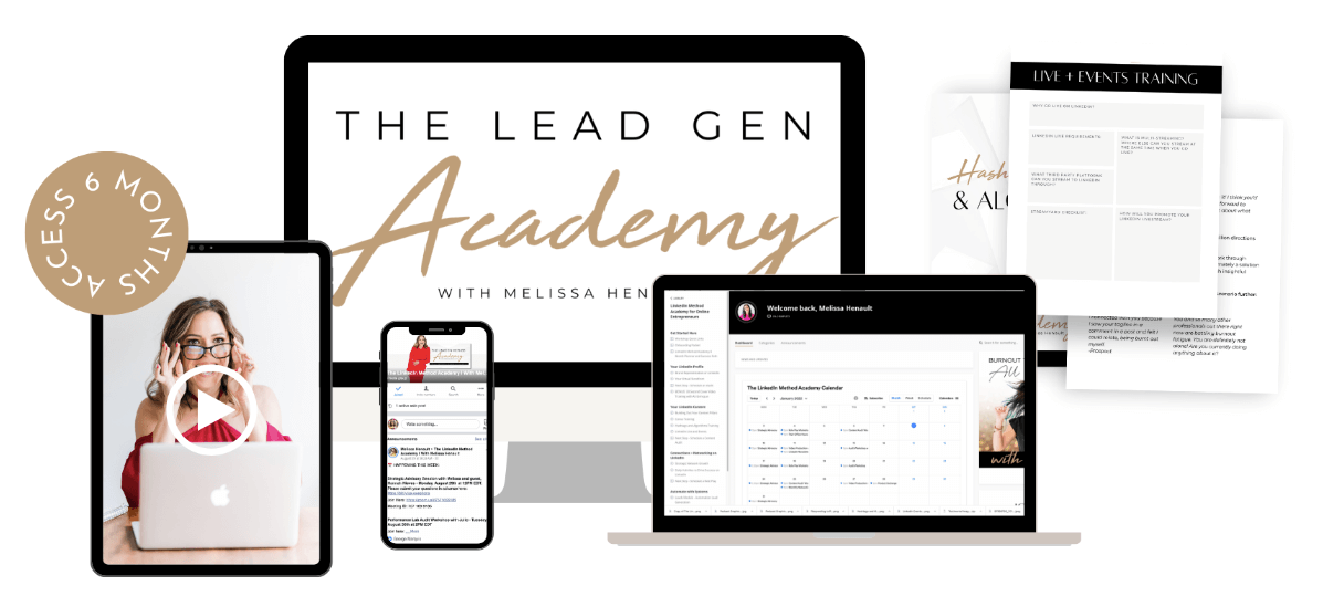 Melissa Henault – Lead Gen Academy