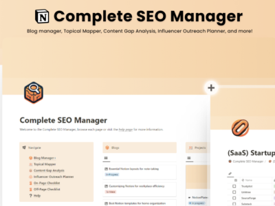 Notion For SEO – Complete SEO Manager For Notion