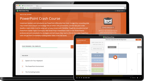 Wall Street Prep – PowerPoint Crash Course