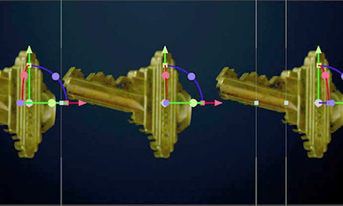 Lesson 42: VFX Shot 3: Building the Array of Keys Composition