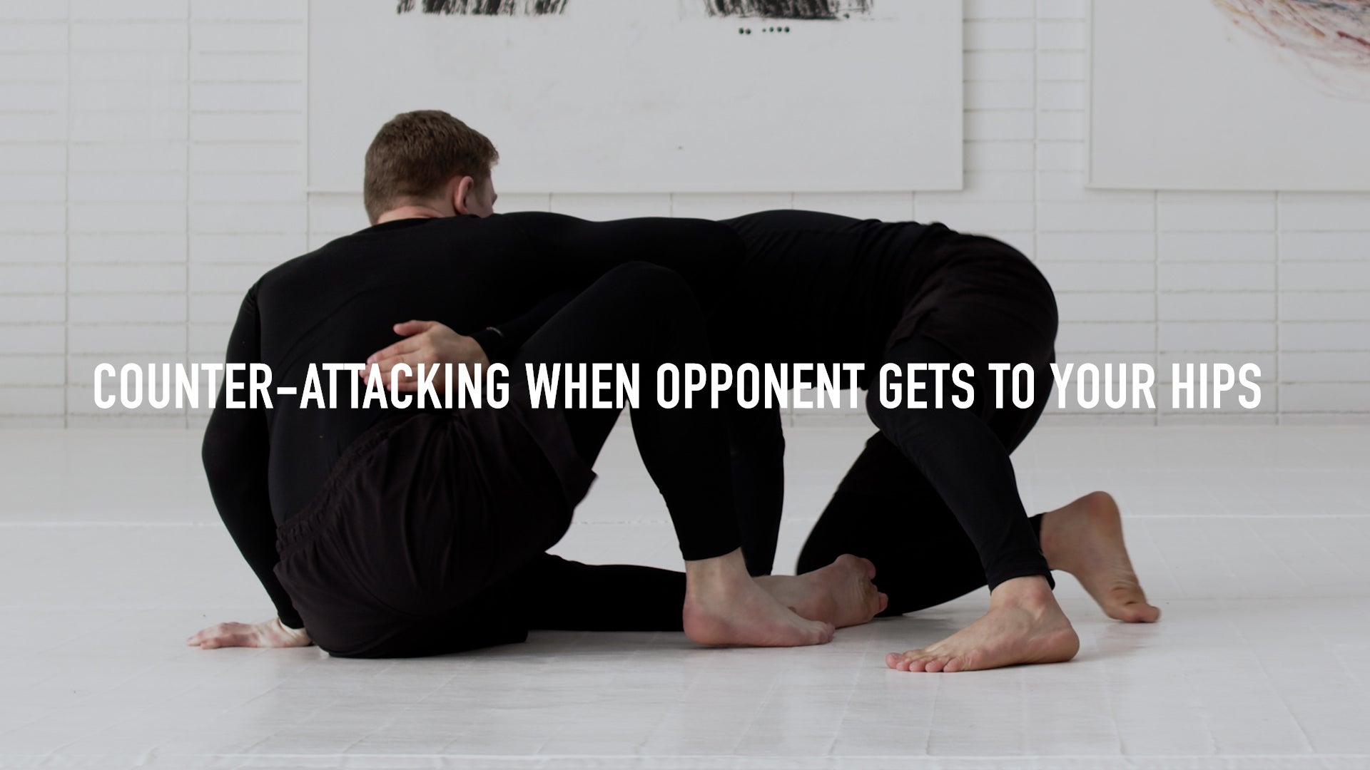 Counter-Attacking When Opponent Gets To Your Hips 