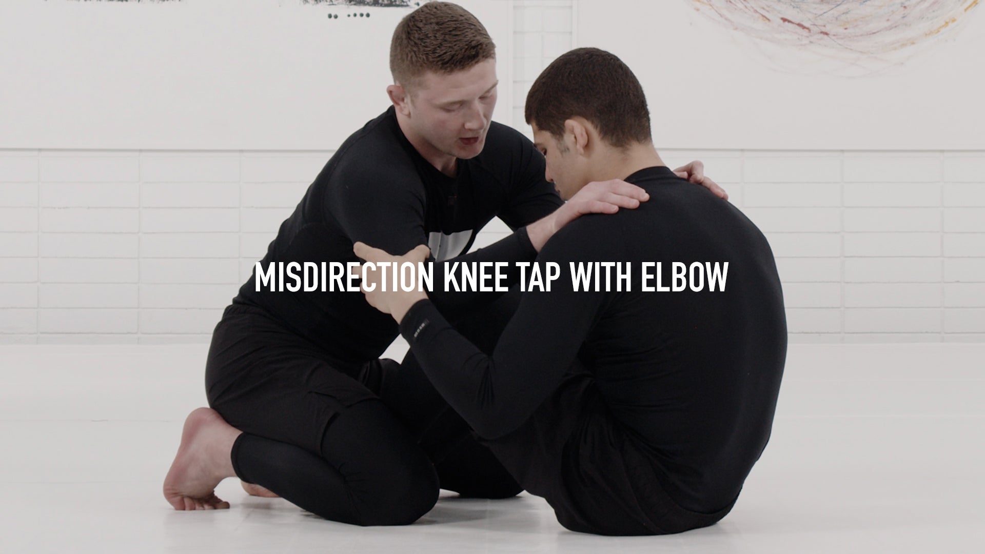 Misdirection Knee Tap with Elbow