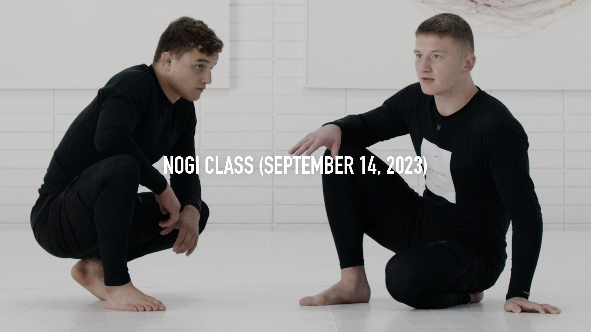 NOGI Class (September 14, 2023)