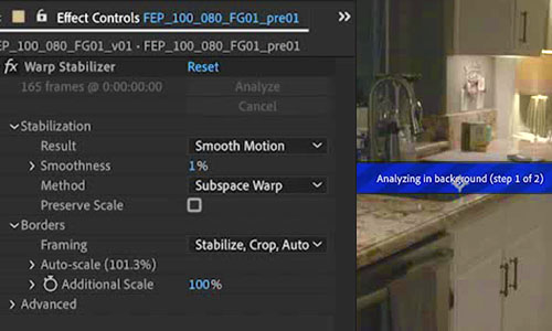Lesson 19: VFX Shot 5 - The Best Way to Stabilize Shaky Footage