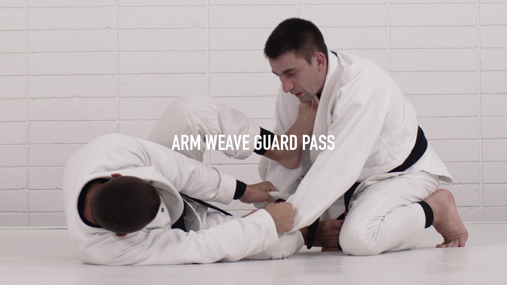 Arm Weave Guard Pass