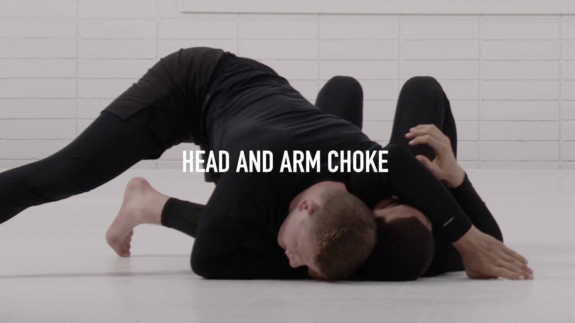 Head and Arm Choke (From the Back)