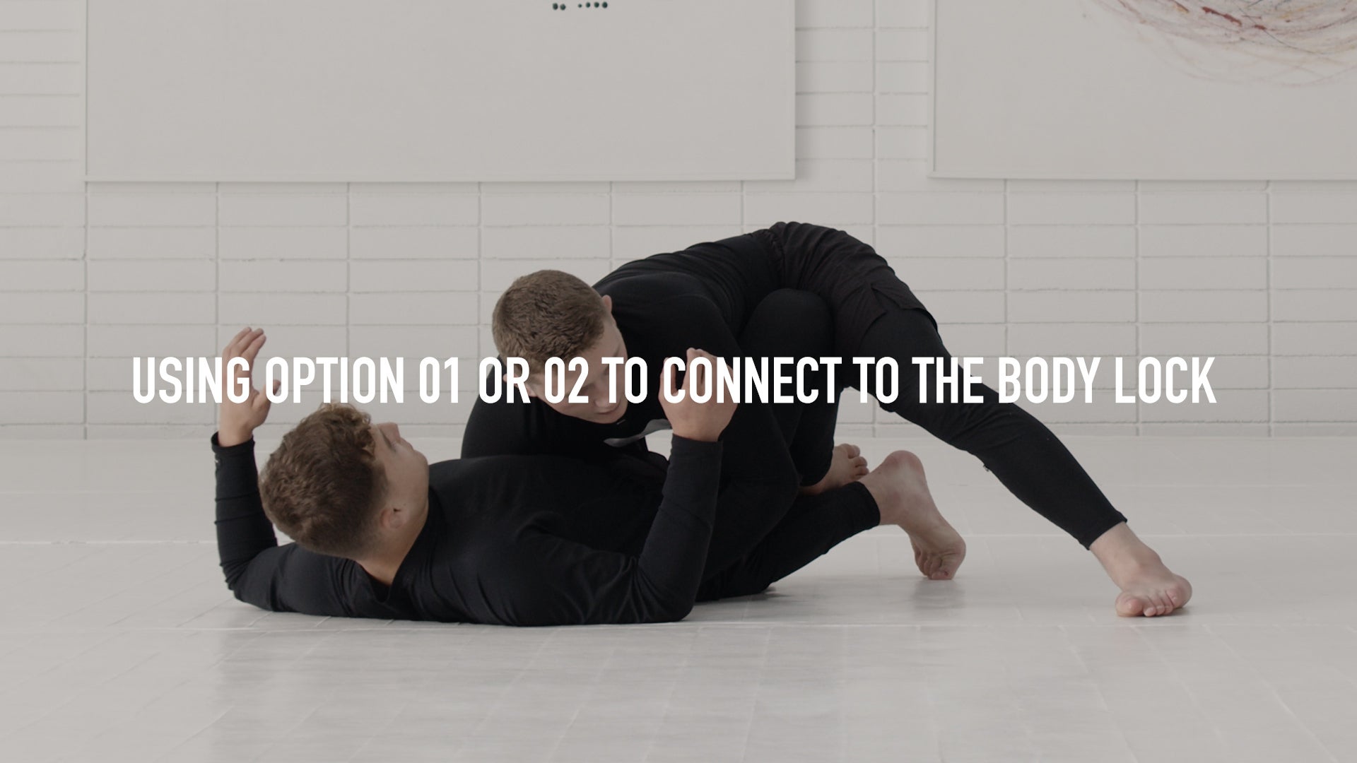 Using Option 01 Or 02 To Set Up The Body lock