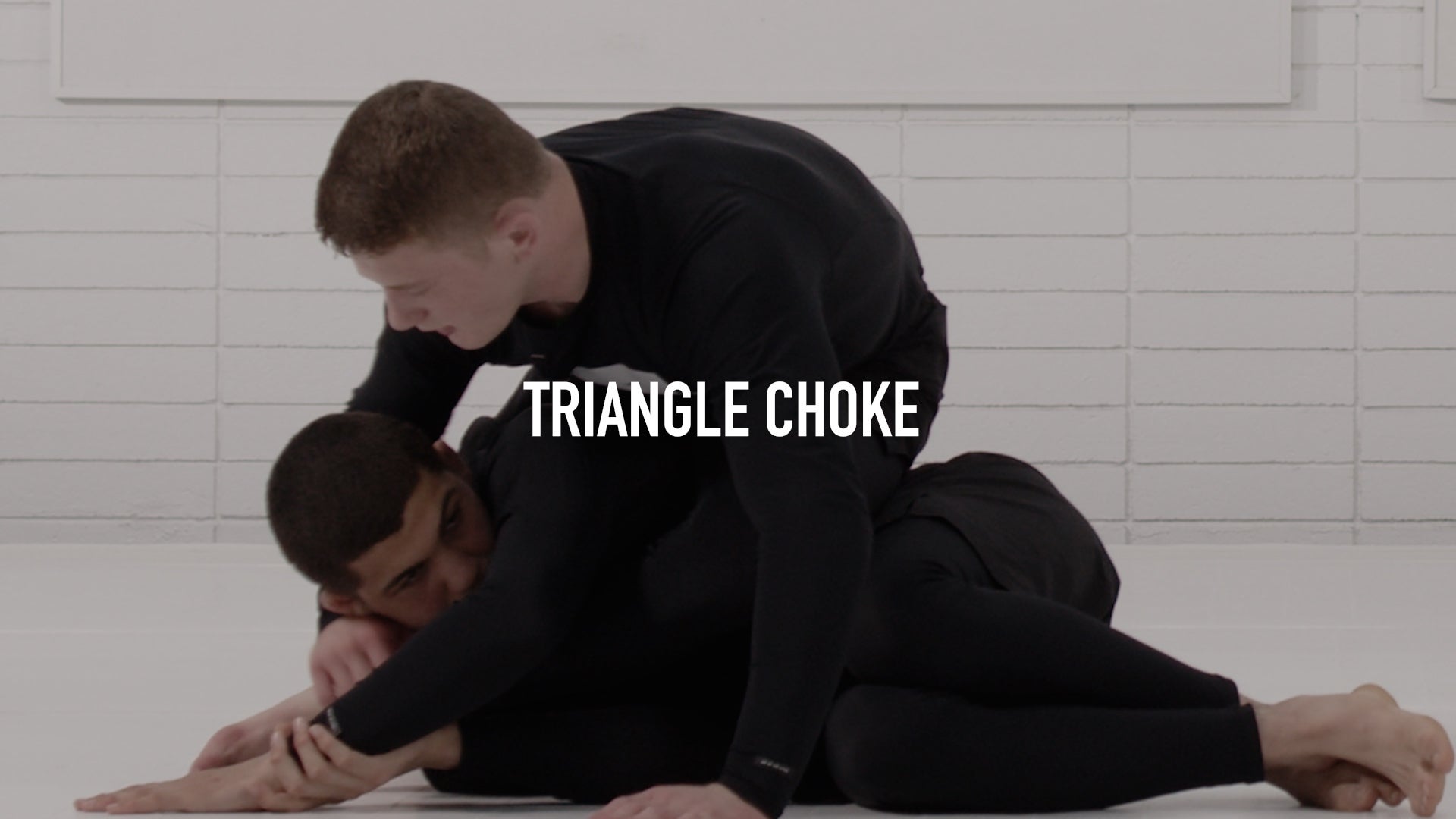 Triangle Choke from the Back Retake