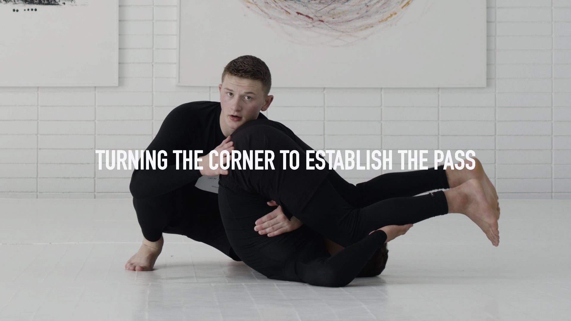 Turning The Corner To Establish The Pass