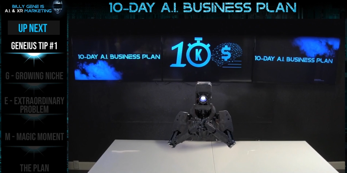 Billy’s – 10-Day A.I. Business Blueprint